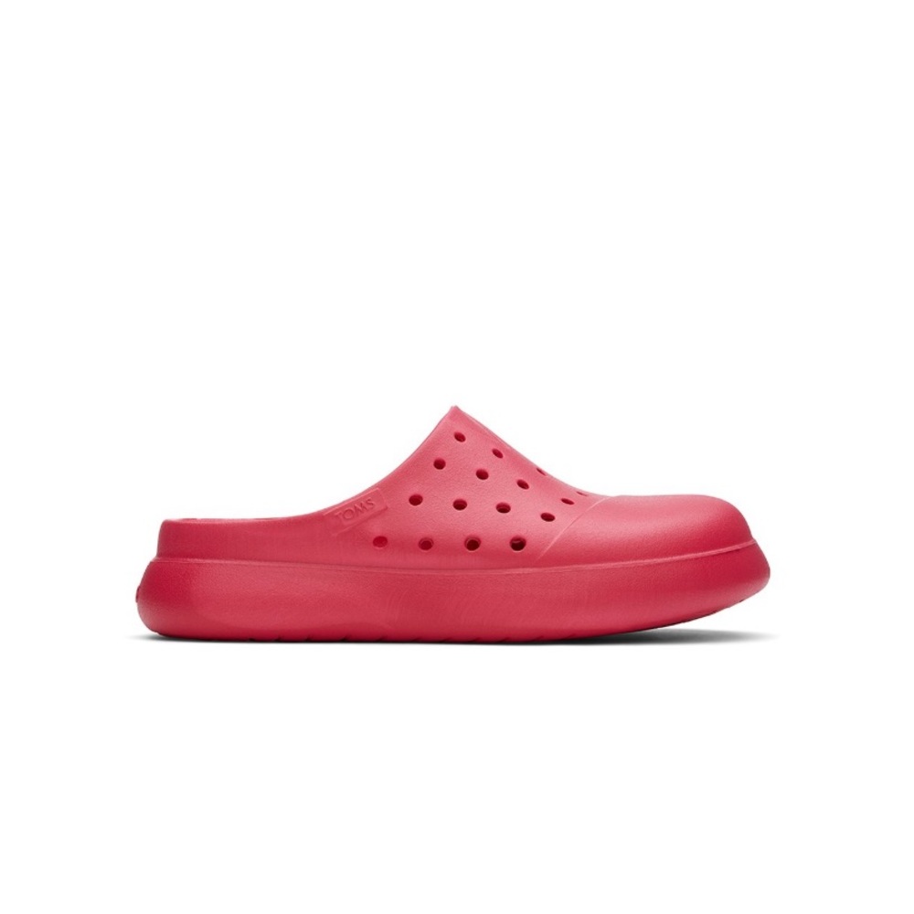Tom’s Raspberry Perforated Mule Womens Size 7 - Picture 5 of 10